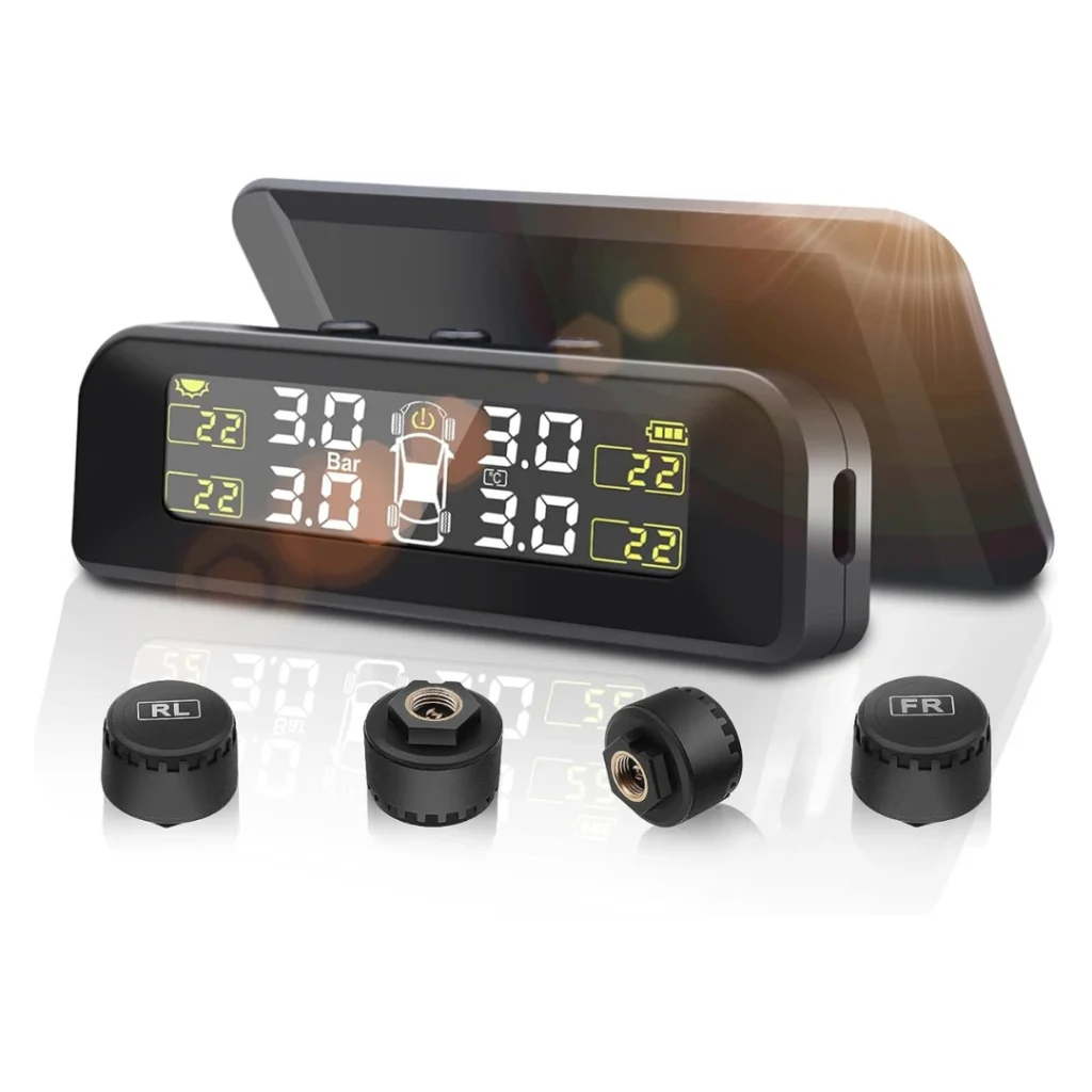 Unidad Jansite con pantalla LCD inclinable 45 °, lectura de presión y temperatura en tiempo real, acompañada de cuatro sensores externos A-D.
